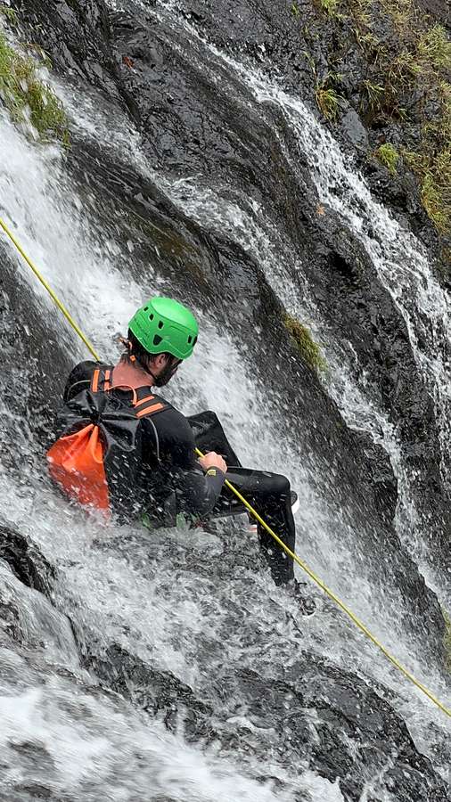 Abseiling/Canyoning - The 20-minute hike back to the car park