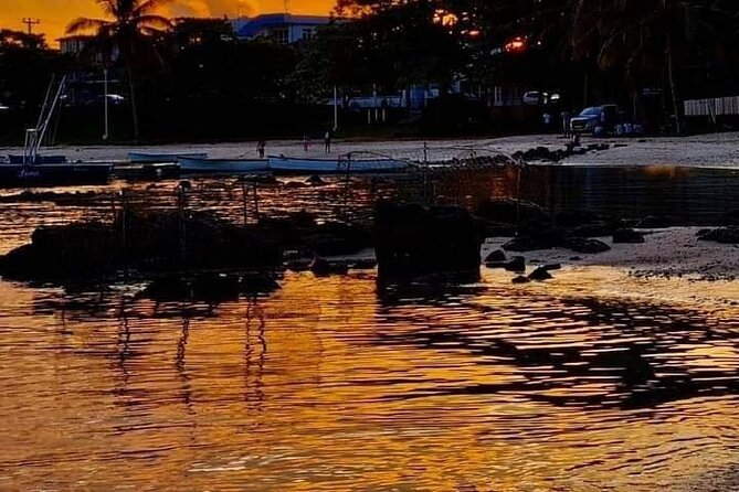 All inclusive CATAMARAN with BBQ : Ile aux cerf & GRSE waterfall - Music changes the mood on board