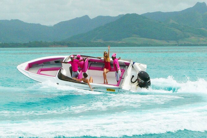 All inclusive SPEEDBOAT FULL DAY to ILE AUX CERF & GRSE WATERFALL - Key points to know before booking