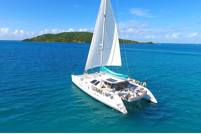 Catamaran Adventure Full Day: Ile aux cerfs,GRSE Waterfall,Snorkeling &BBQ Lunch - Ile aux Cerfs and the afternoon schedule