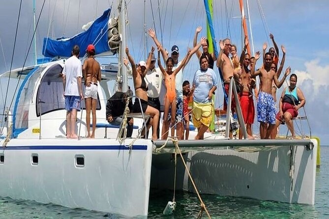 Catamaran, BBQ, Ile Gabriel , Ile Plate ,Coin de Mire - Rum and tea: two tastes of the island