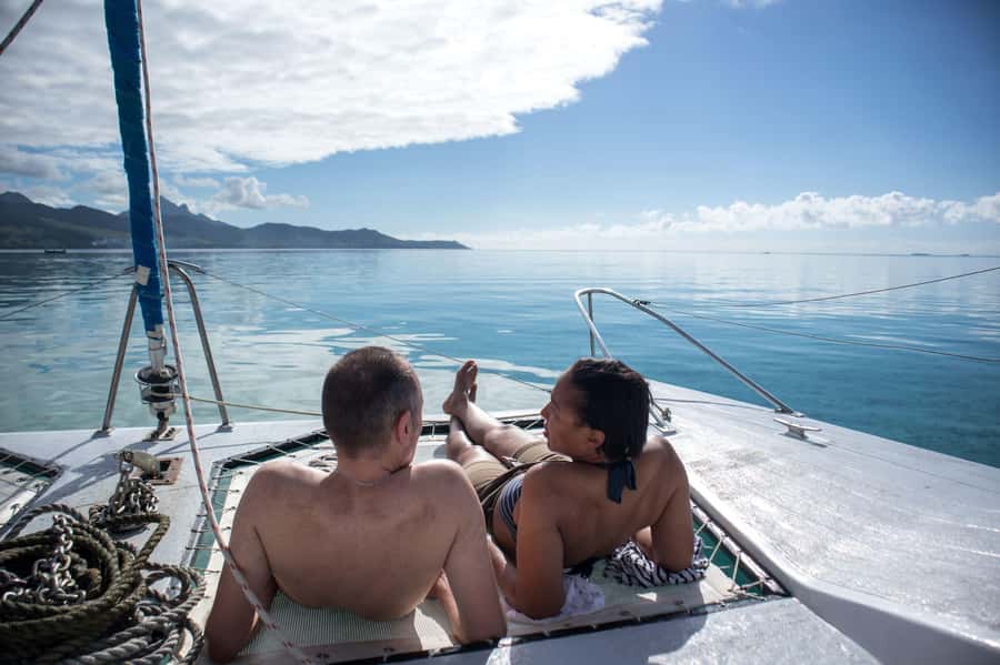 Catamaran Trip to Ile au Cerfs with Lunch and GRSE waterfall - A full east-coast day from Trou D’Eau Douce