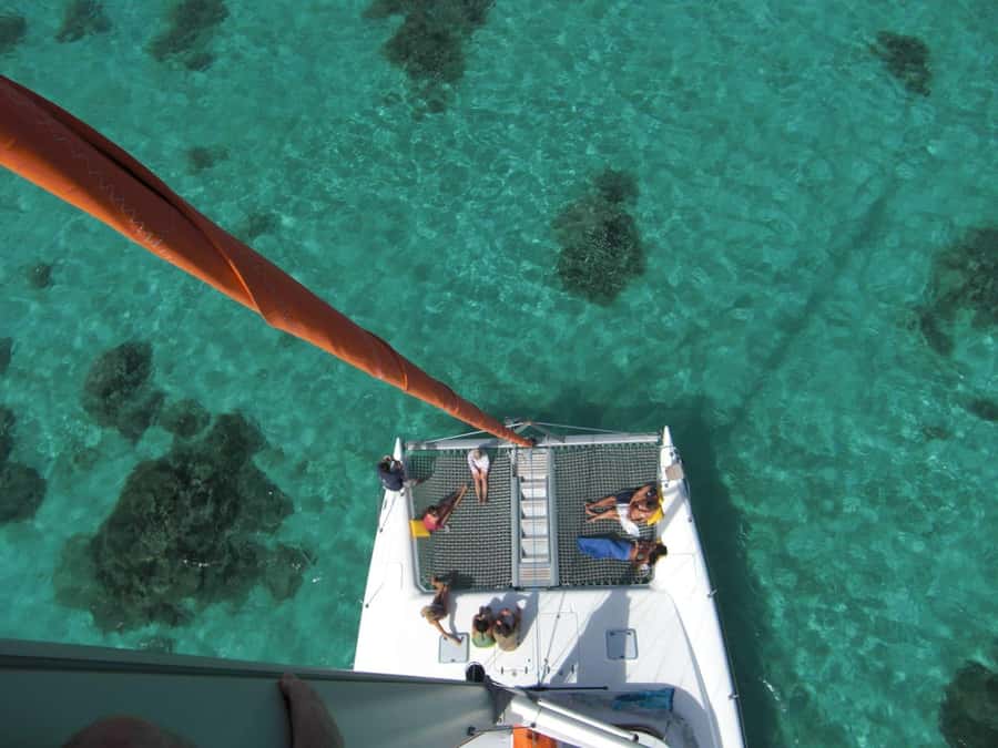 Catamaran Trip to Ile au Cerfs with Lunch and GRSE waterfall - Snorkeling in the east-coast lagoon