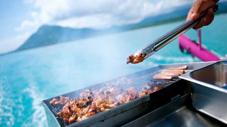 Discover Mauritius: Dolphin Watch, Snorkeling, BBQ Lunch - Snorkeling in the clear water