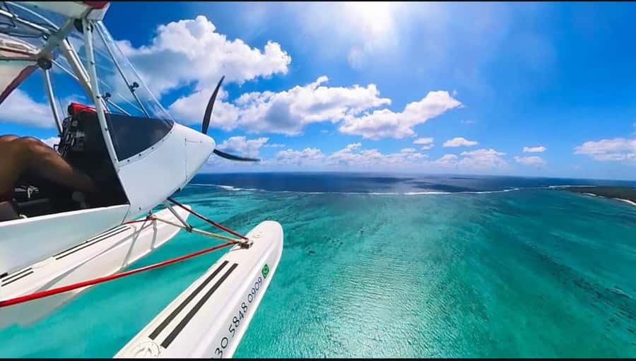 East Coast Mauritius Private Scenic Seaplane Tour - Belle Mare and the largest lagoon