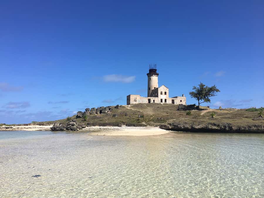 From Blue Bay: Ile aux Cerfs Speedboat Excursion with BBQ - The Grand River South East waterfall