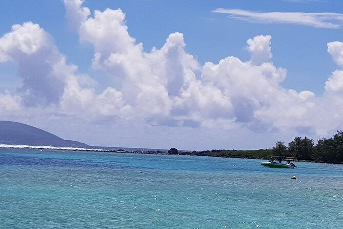 Full-Day Northern Catamaran Cruise: Coin de Mire and Ile Plate Island - Swimming and snorkeling in a northern lagoon