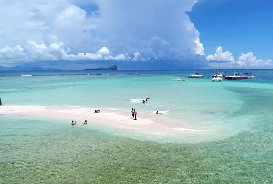 Grand Bay: Catamaran Cruise to Flat Island with BBQ Lunch - Weather can change the character of the day