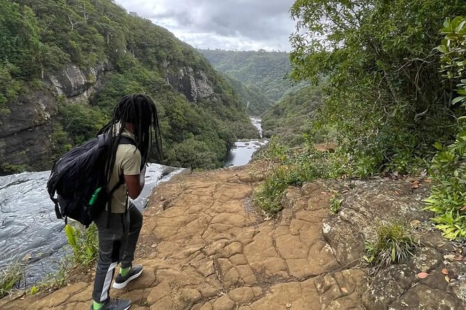 Guided Hiking The 7 WATERFALLS with relaxing car tour in the end - Ganga Talao adds a spiritual side