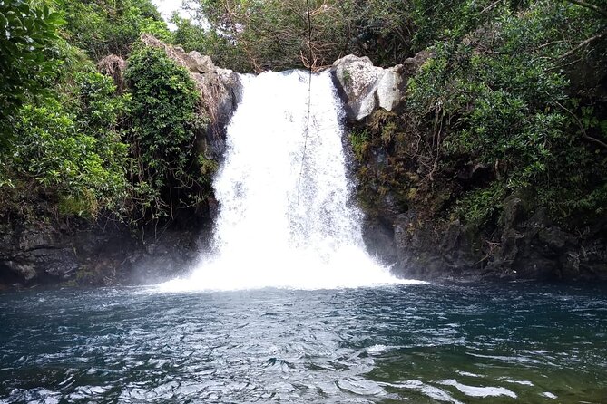 Guided Hiking The 7 WATERFALLS with relaxing car tour in the end - What the Henrietta hike feels like