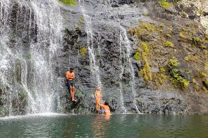 Half Day Hike to Seven Waterfalls in Mauritius - The third and fourth cascades