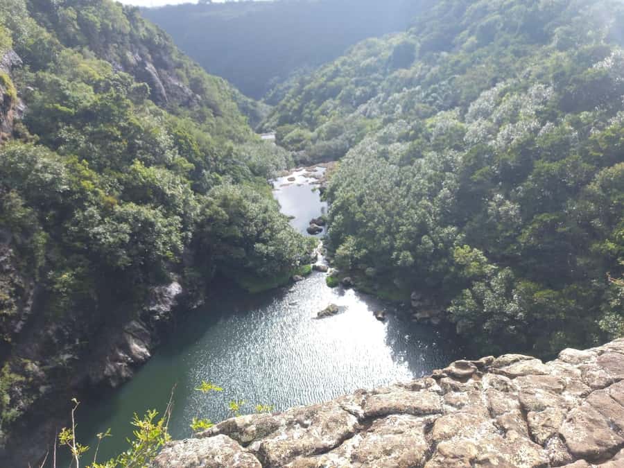 Henrietta: Hiking at the Tamarind Waterfalls - Reaching the first five to seven Tamarind Falls