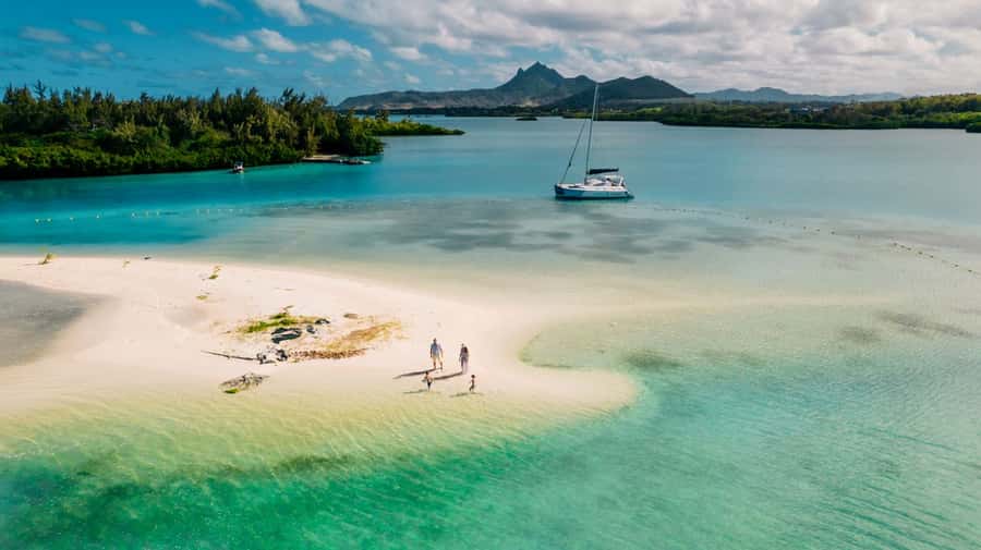 Ile Aux Cerfs: Catamaran Cruise, island, waterfalls, Lunch - Grand River South East Waterfalls