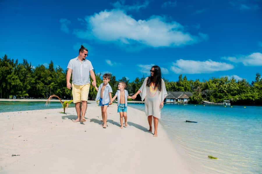 Ile Aux Cerfs: Catamaran Cruise, island, waterfalls, Lunch - Sailing the east coast of Mauritius