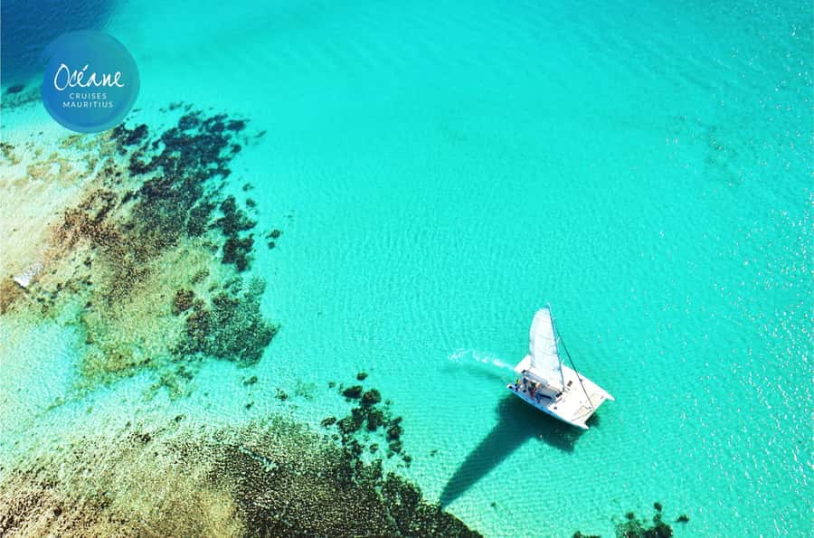 Île aux Cerfs: Private Catamaran Cruise with Gourmet Lunch - Reef snorkeling near Île aux Aigrettes