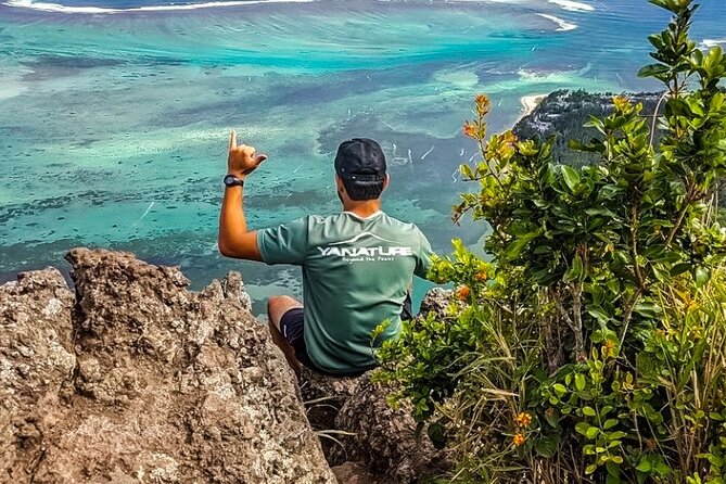 Le Morne Brabant Sunrise Hike - The first climb, with birds instead of crowds