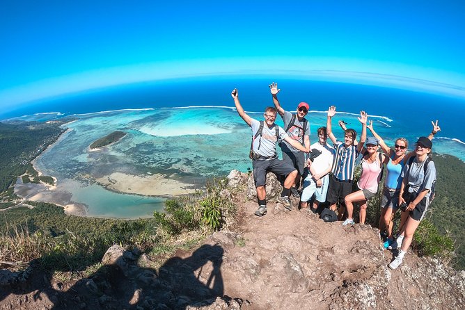 Le Morne Mountain Sunrise Hike & Climb - The memorial cross summit and sunrise views