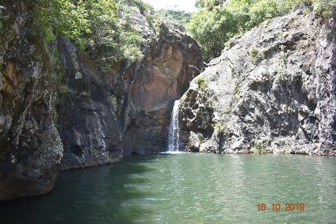 Les septs Cascades Tamarind Falls - What the guide adds to the experience