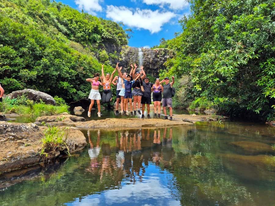 Mauritius-7 waterfalls short loop - Four waterfalls in a 150-minute outing