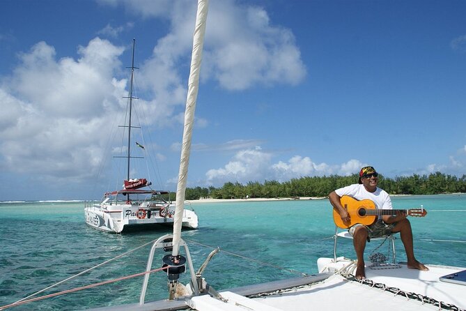 Mauritius: Ile Aux Cerfs Catamaran Tour with Lunch and Drinks - The waterfall stop at Grand River South East