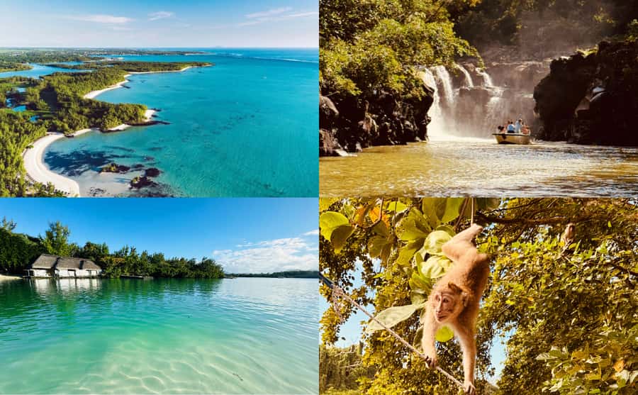 Mauritius: Ile aux Cerfs Speedboat Tour with Lunch & Drinks - Grand River South East Waterfall