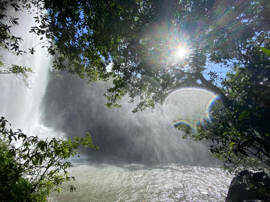 Mauritius Natirel : 7 cascades valley waterfall discovery - Five waterfalls, then views toward the seventh