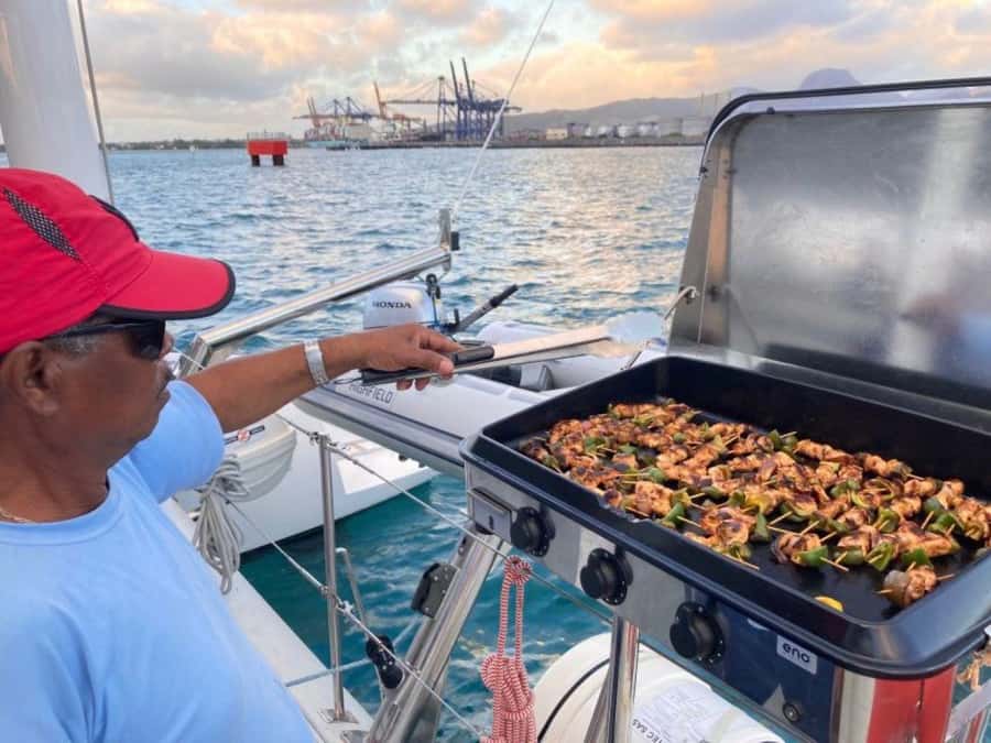 North: Cruise to the flat island & Gabriel island.bbq lunch - Ile Plate: beach time followed by BBQ lunch