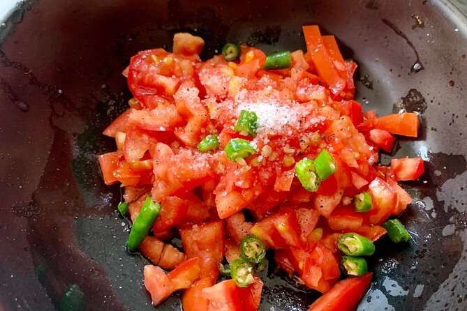 Private Cooking Class Experience with Farmers Market Visit - Two menus, one shared meal