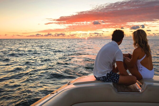Private Exclusive Sundowner catamaran with Dinner & Transfer - From hotel pickup to Pointe Jerome Jetty