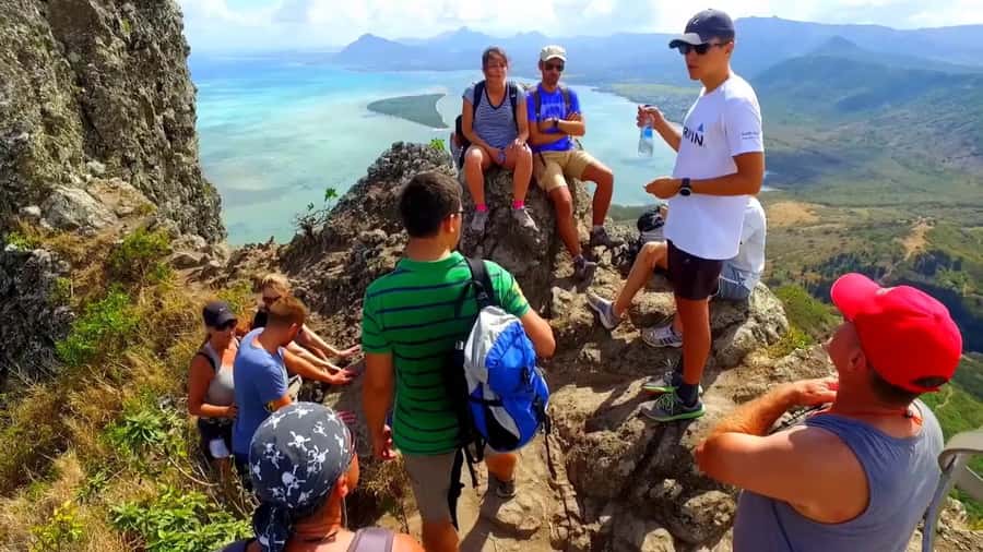 PRIVATE LeMorne Mountain Picturesque Hike-UNESCO Recognised - The steeper sections: where a guide earns the fee