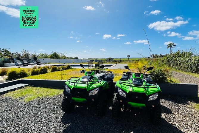 Quad Excursion South Mauritius 35km - A three-hour ride with far more than one view