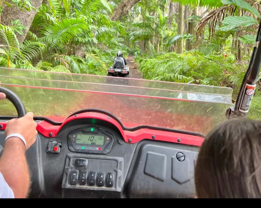 South Mauritius : Buggy Tour - Bassin Camaron Beach, the final public shoreline stop