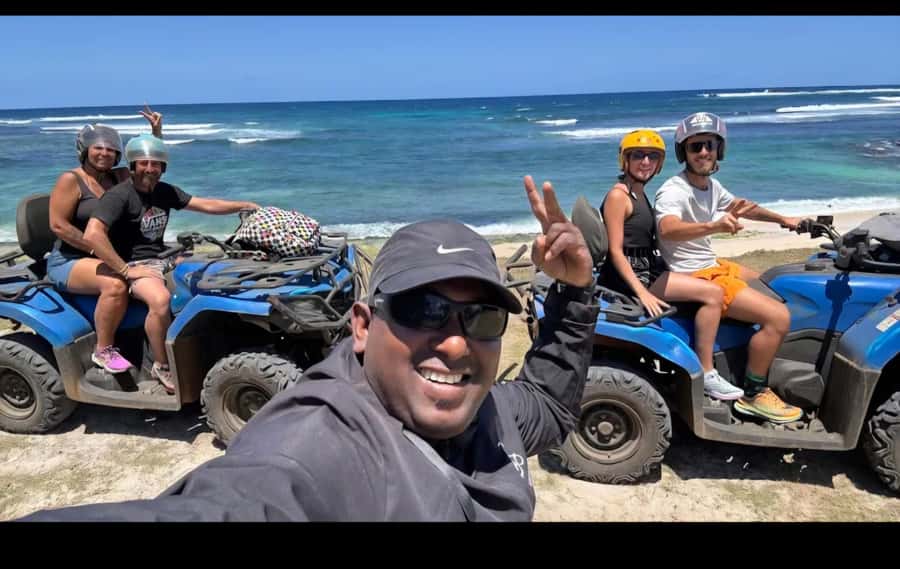South of Mauritius: Quad Bike Tour - Forest tracks and Pointe Vacoas