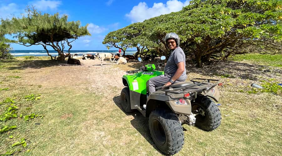 South Of Mauritius Quadbike and Snorkeling Blue Bay - Royal Palm Forest and the southern coast