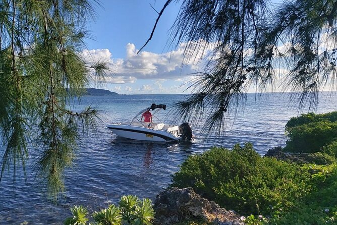 Speed Boat Tour île aux Cerfs and Others Gems of The South - The waterfall and the freshwater meeting the sea
