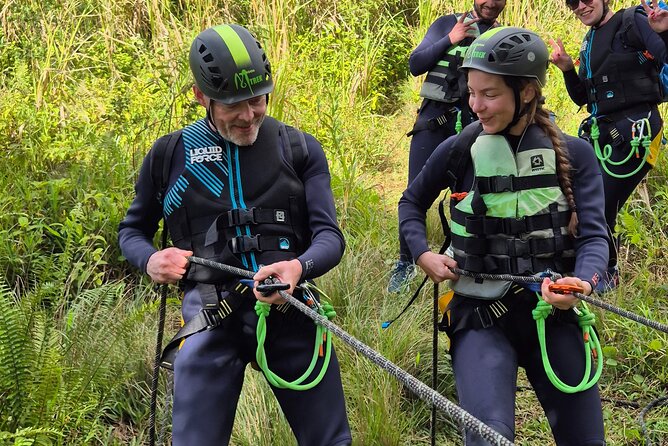 Tamarind Falls Abseiling - Waterfalls, pools, and optional cliff jumps