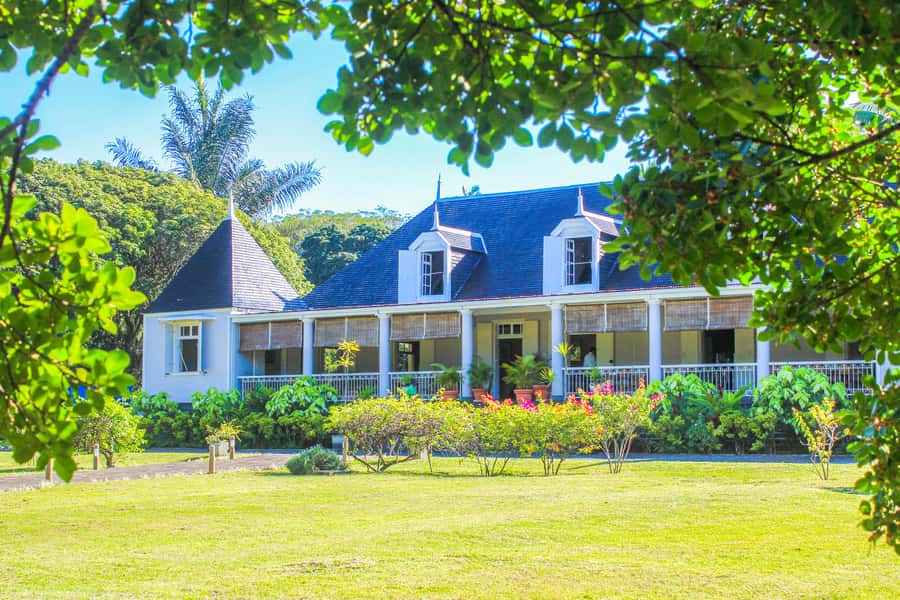 Tea, Rum & Vanilla Route - Aubineaux: a colonial house from 1872