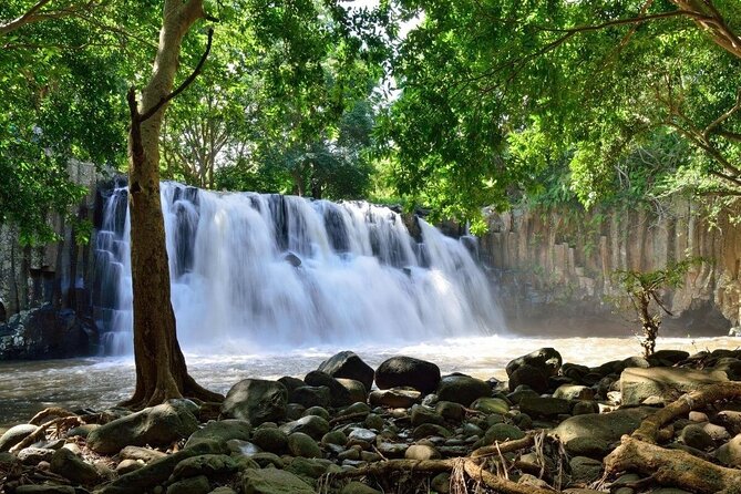 The Hidden Treasures of Mauritius, ALL INCLUSIVE Day Trip, Private SUV Car - Eau Bleue Waterfall starts the day with calm water