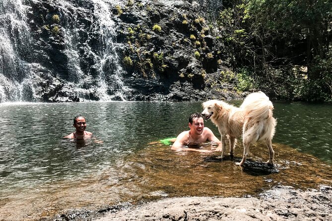 The Tamarind Falls (7 Cascades) Adventure - The three rock scrambling sections