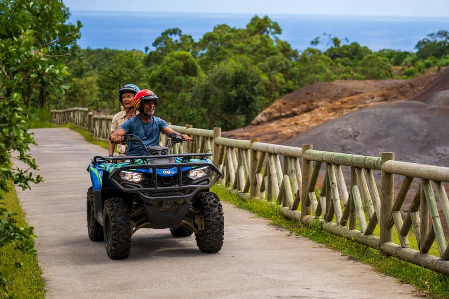 Vallé Advenature Park, Discovery Quad single 1hr - Starting the ride at Vallé Advenature Park