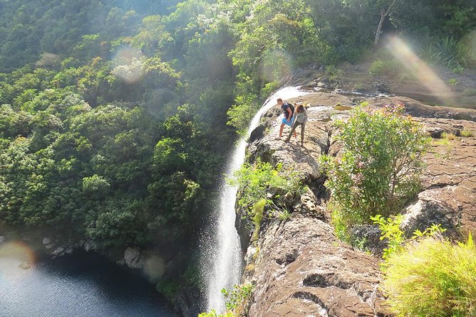 Waterfall Hike - Moving through subtropical bush toward the falls