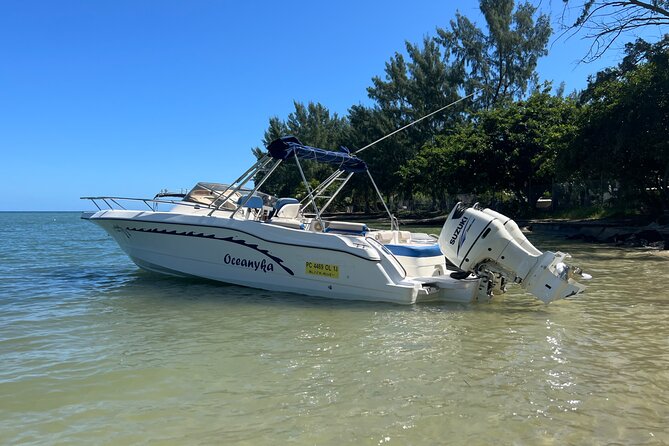Whale Watching and Private Ocean Safari Experience in Mauritius - Crossing toward the whale grounds between Le Morne and Albion